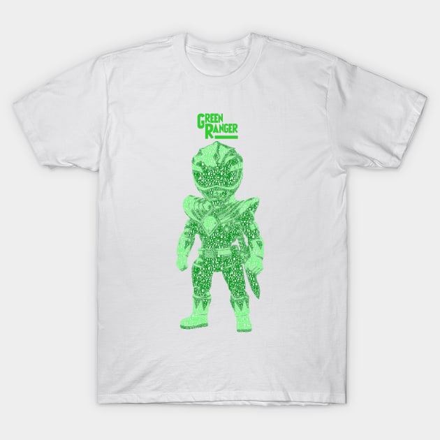 Green Ranger T-Shirt by Abiarsa